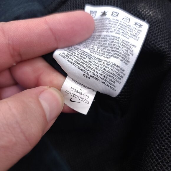 Nike Womens Tech Fleece Vest Size Large Black Mesh Back Full Zip Sleeveless - Picture 7 of 9